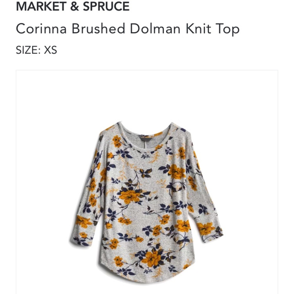 Super soft floral top from Stitch Fix